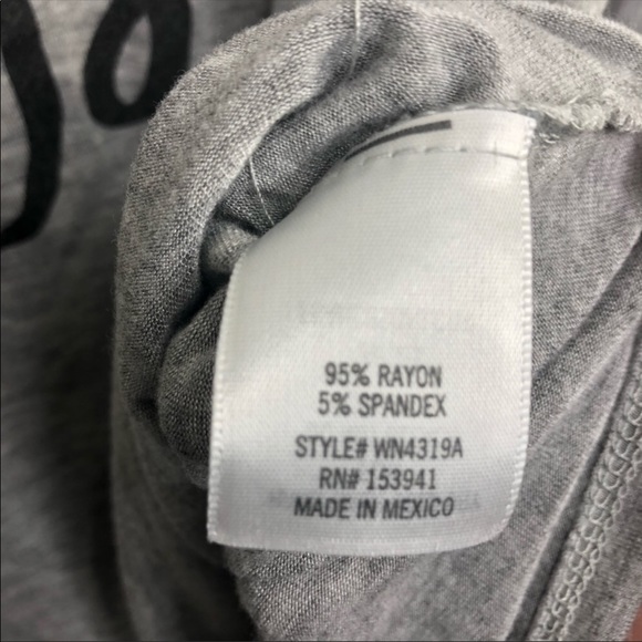 BNWOT Wife, Mom, Boss Gray Short Sleeve Tee Small - Picture 4 of 4